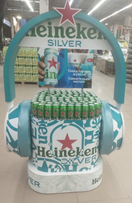 Heineken: retail-дисплей в торговой точке 03