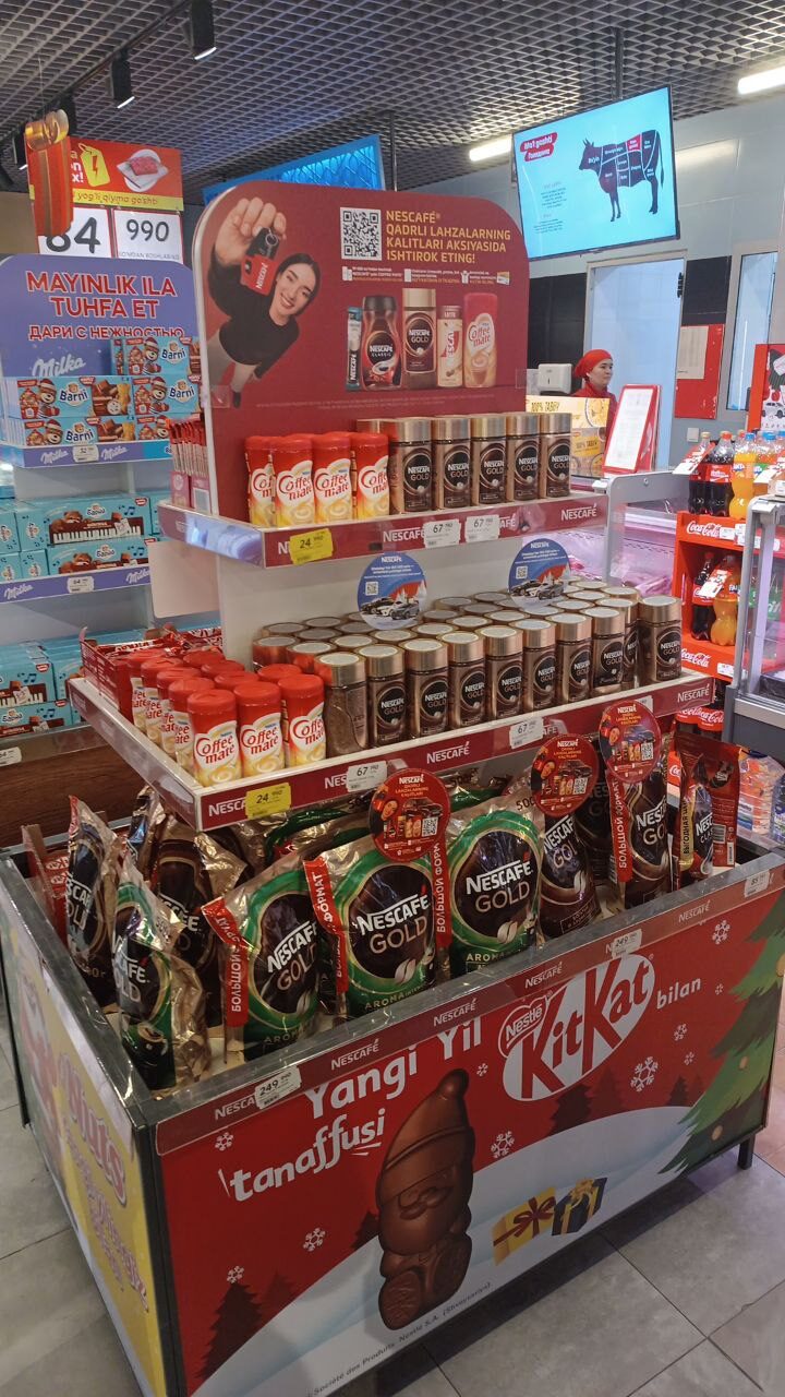 Nestlé UZ: POSM в торговой точке 03